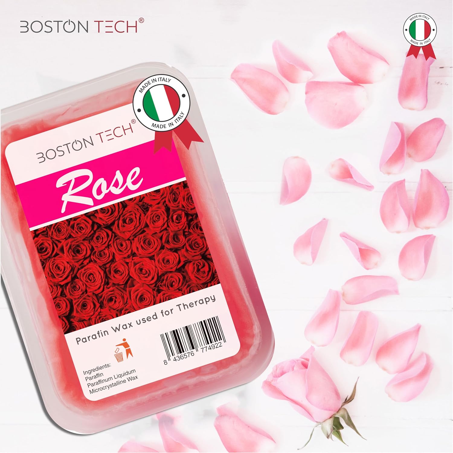 Cera de Parafina Rosa (2 bloques)