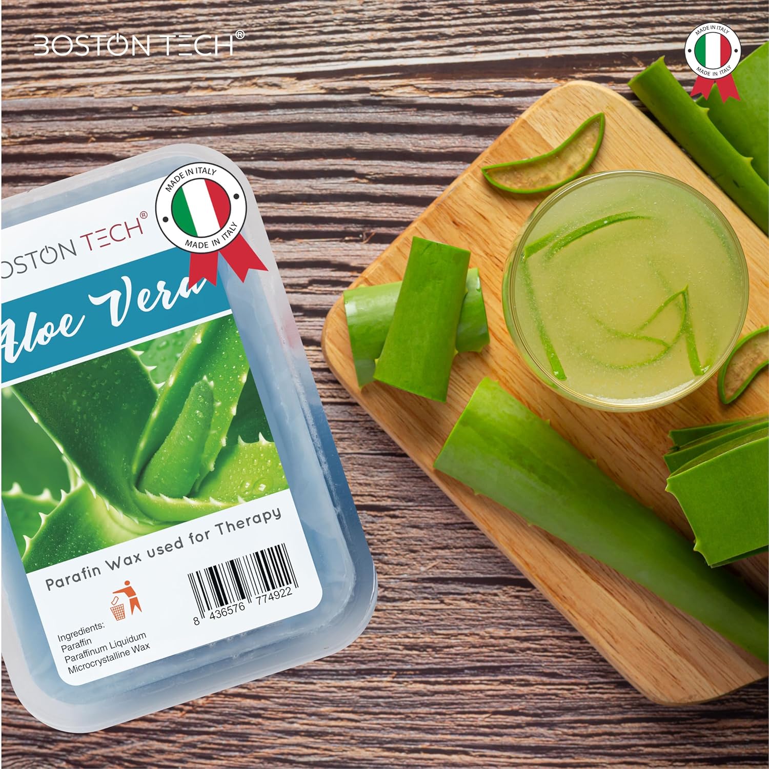 Cera de Parafina Aloe Vera (2 bloques)