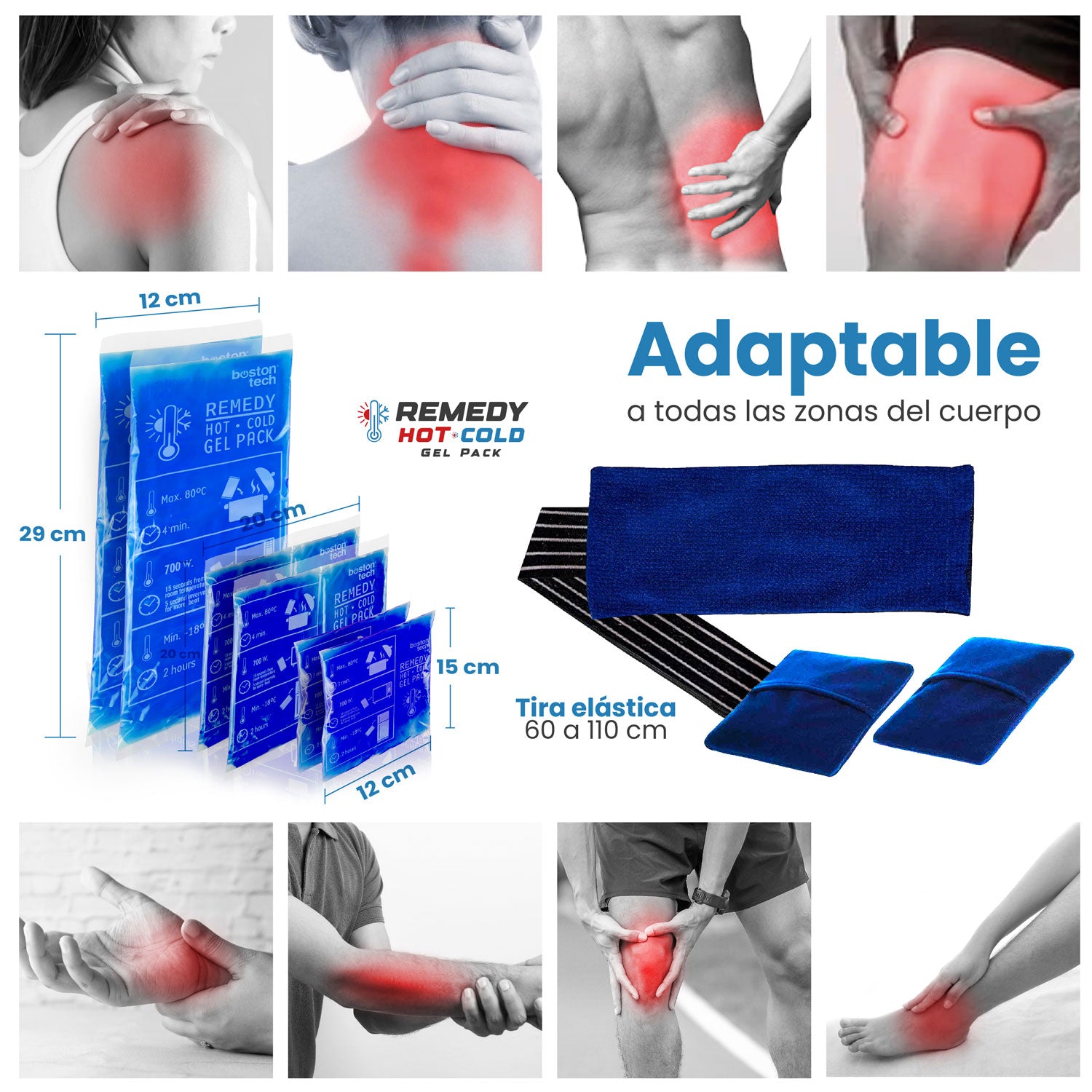 Gel Frio/Calor Pack 6