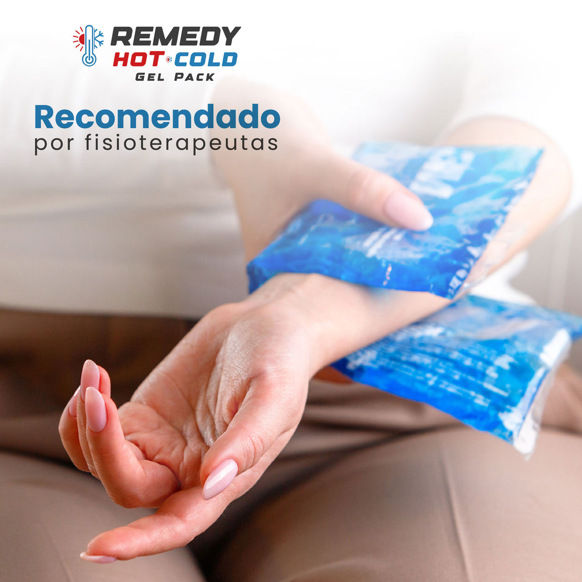 Bolsas de gel frío y calor reutilizables · pack de 6