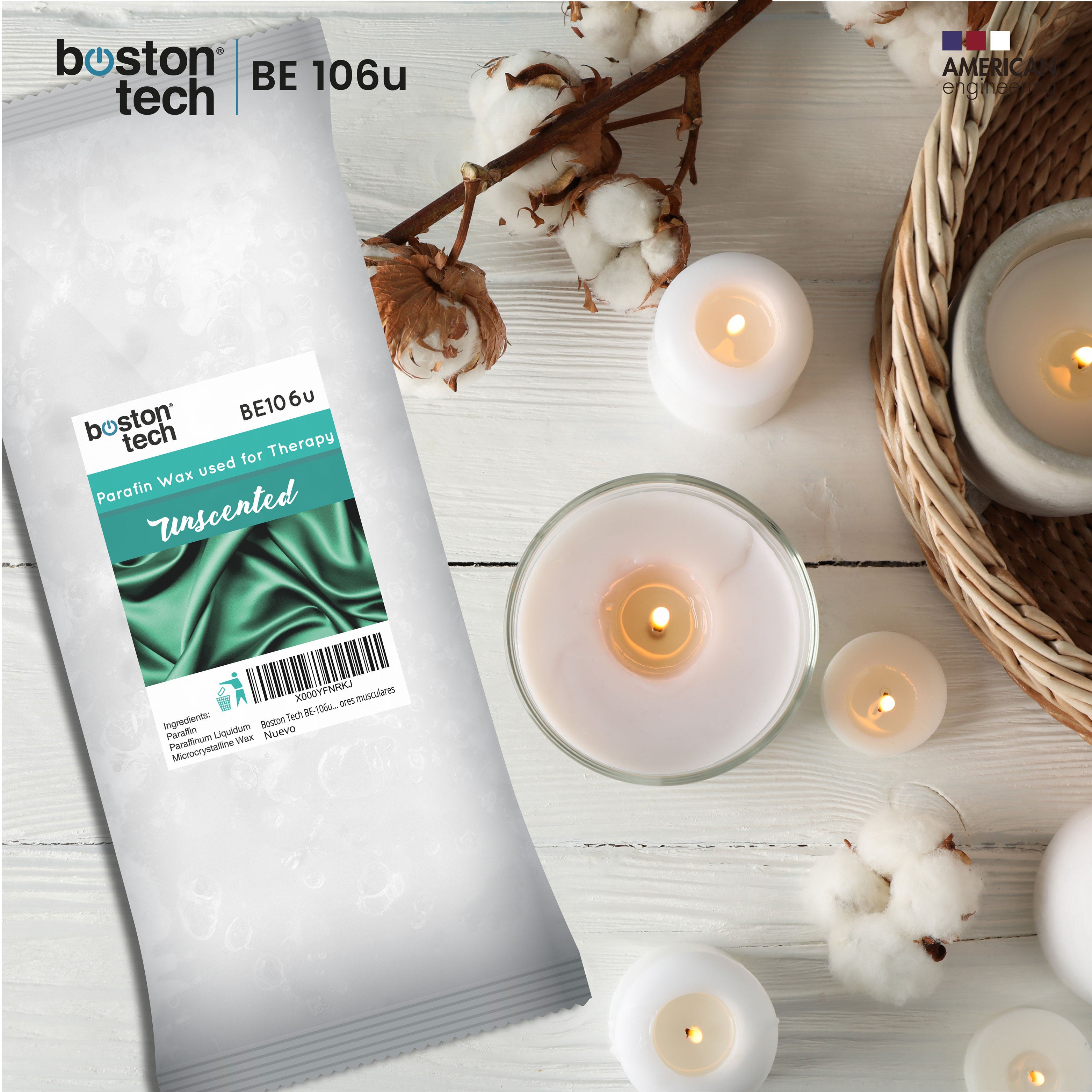 Cera de Parafina Sin Aroma