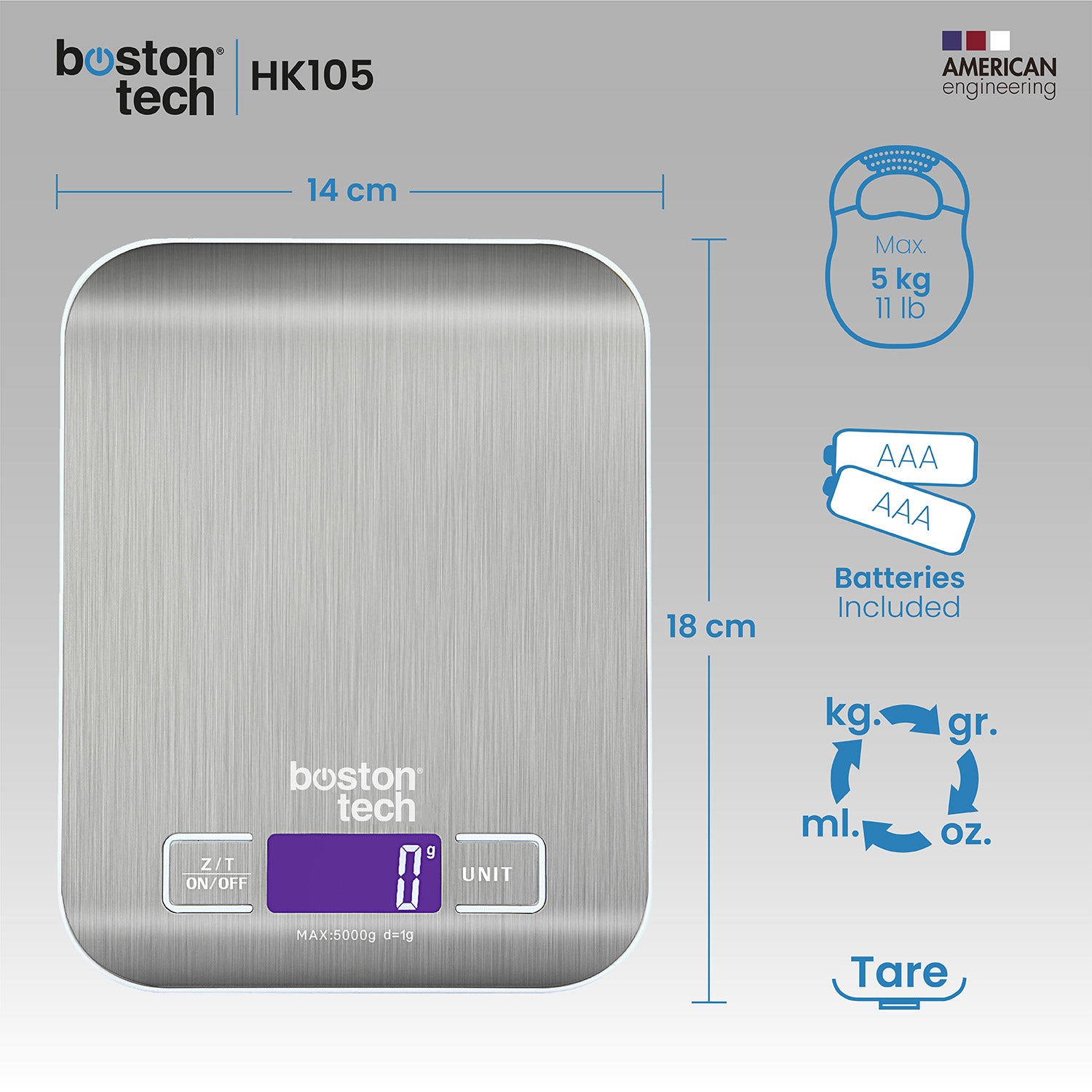 Báscula de Cocina HK105