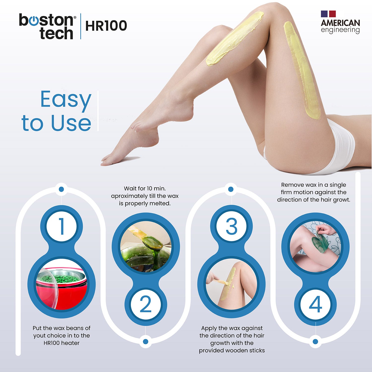 Calentador de Cera Depilatoria HR100