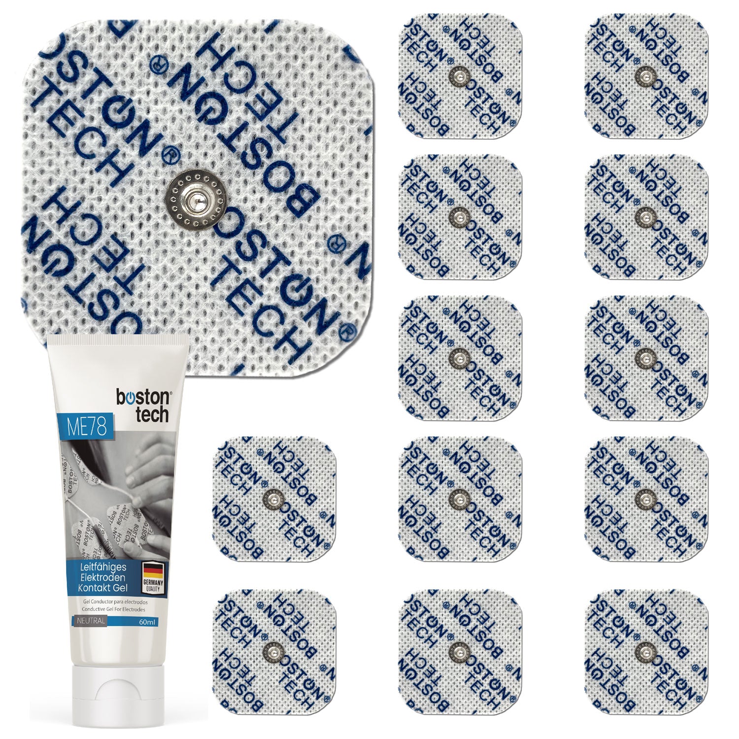 12 Electrodos Compatibles Beurer + Gel