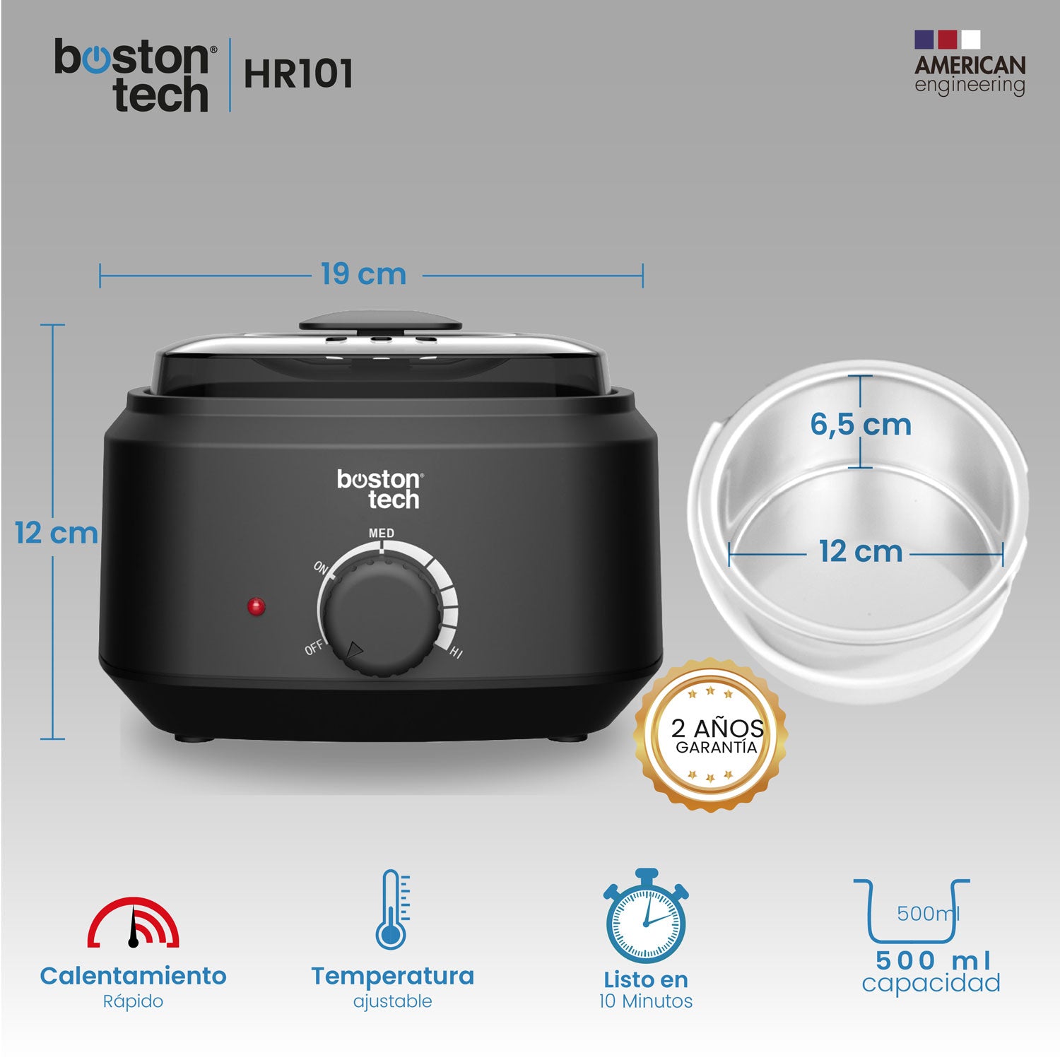 Calentador de Cera Depilatoria HR101
