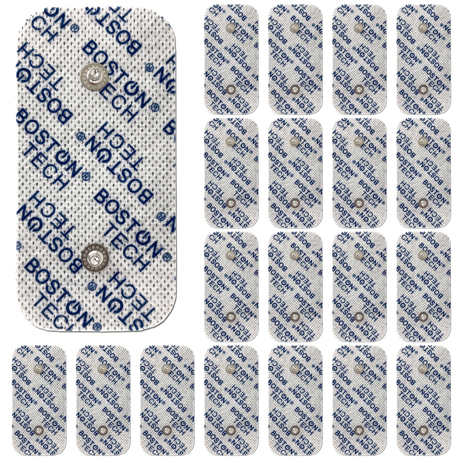 20 Electrodos Compatibles Compex (5x10)