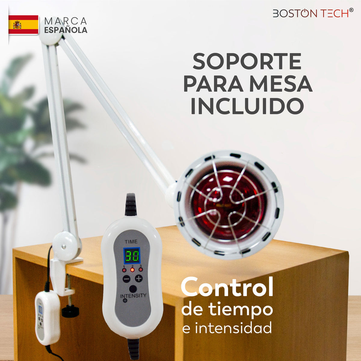 Lámpara de infrarrojos Boston Tech Infratherap