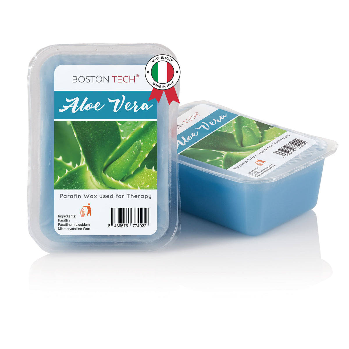 Cera de parafina italiana para manos y pies Boston Tech · 2 bloques de 500 g