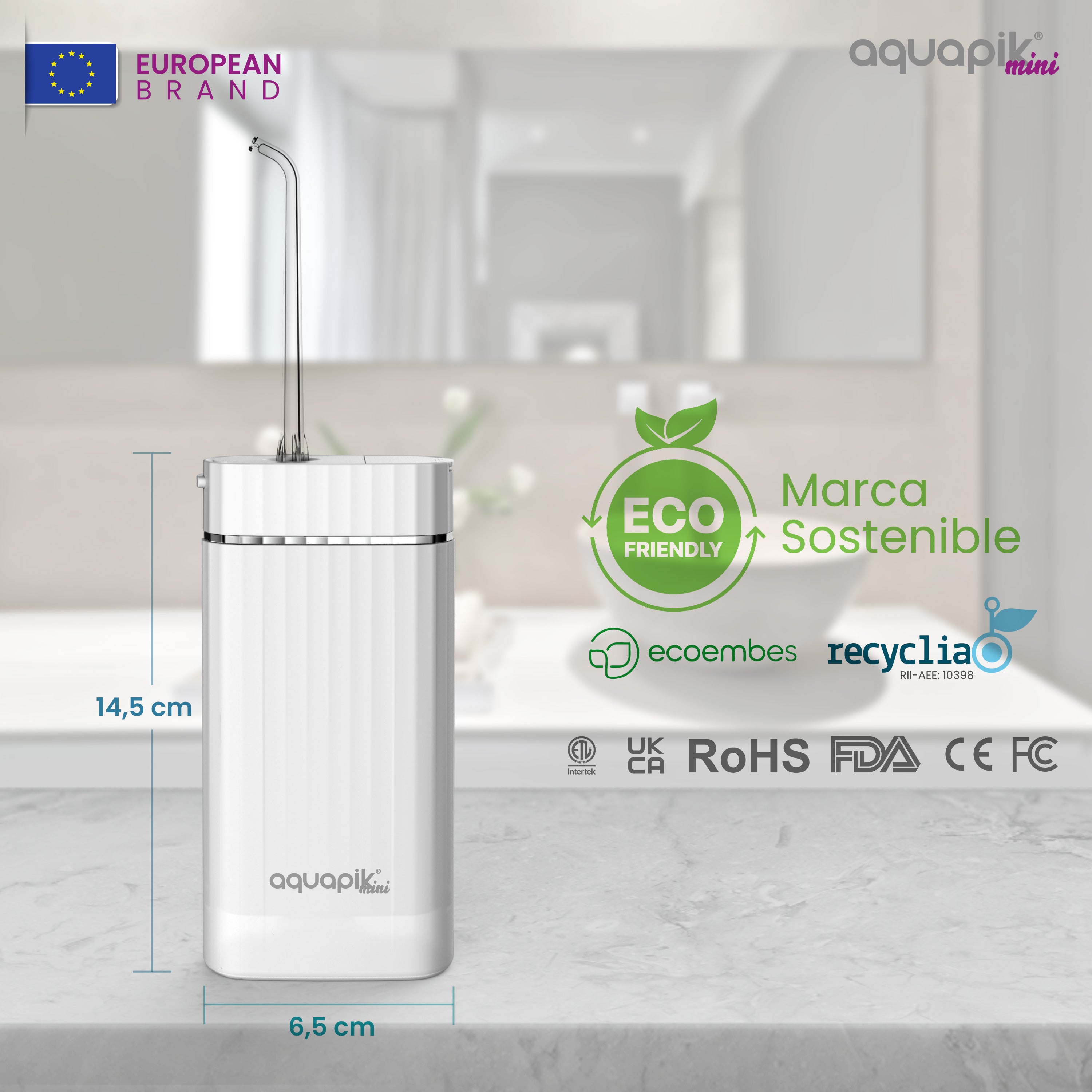 Irrigador Aquapik Mini Blanco