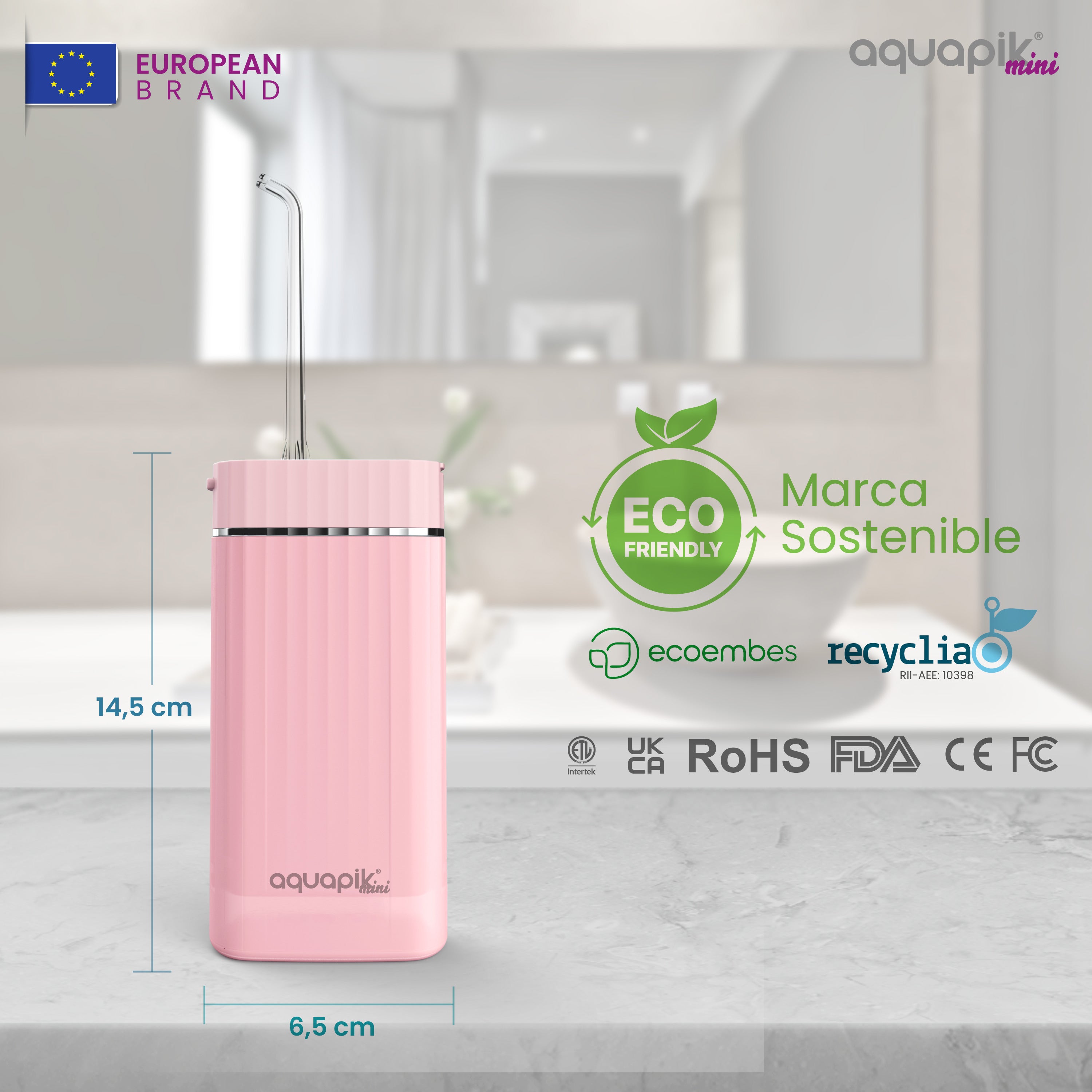 Irrigador Aquapik Mini Rosa