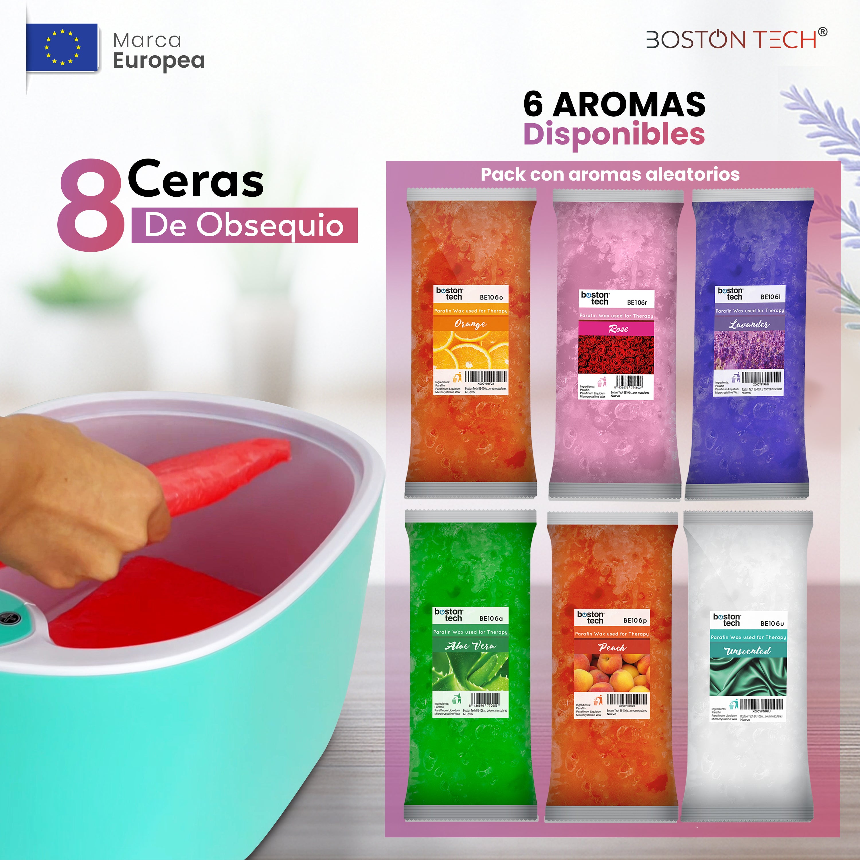 Baño de Parafina para tratemiendo de Artritis, Dolores Articulares y Piel Seca