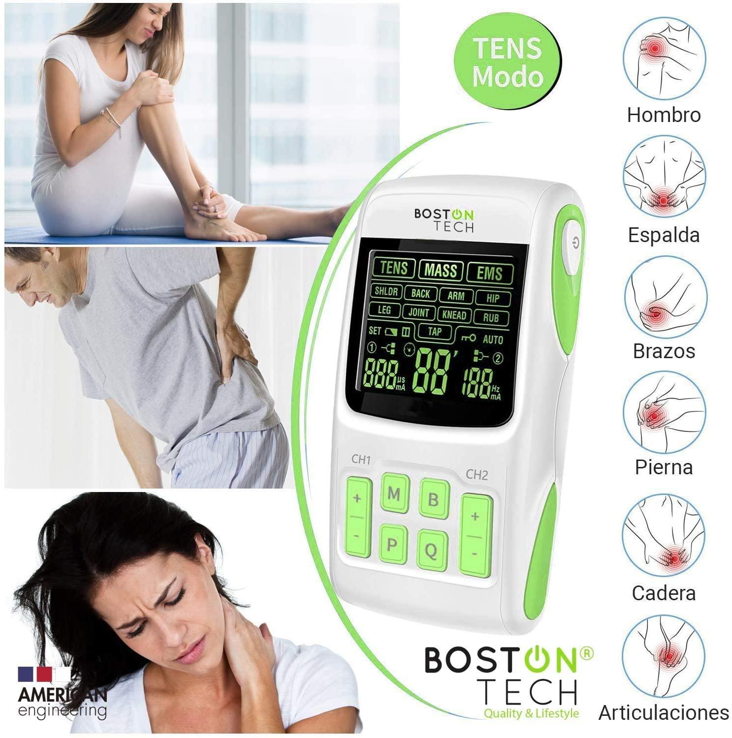 Electro estimulador Digital Profesional 3 En 1, Tens, Ems, Masaje - WE112 - Bostontechstore