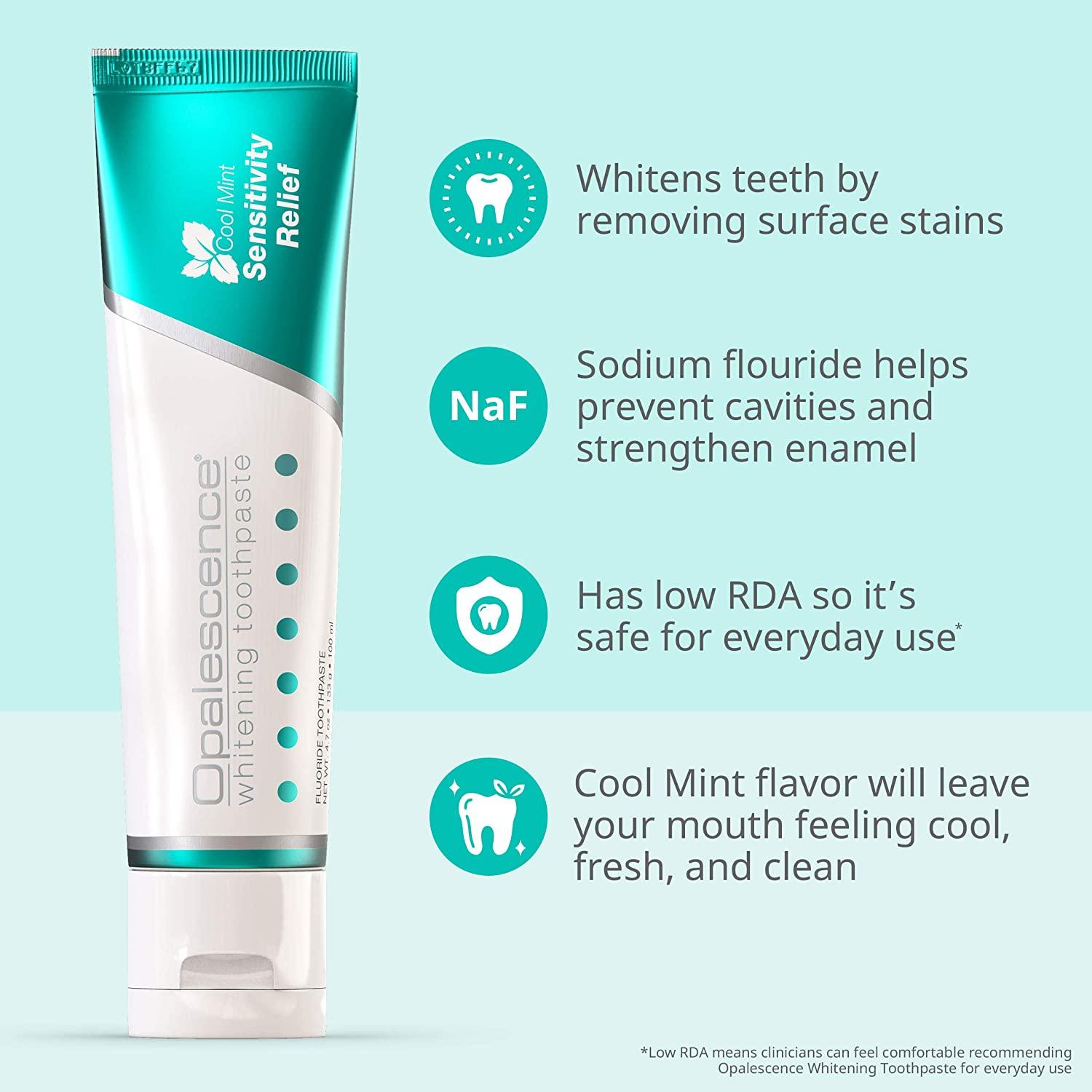 Pasta dental blanqueadora - Opalescence Sensitive x3uni - Bostontechstore