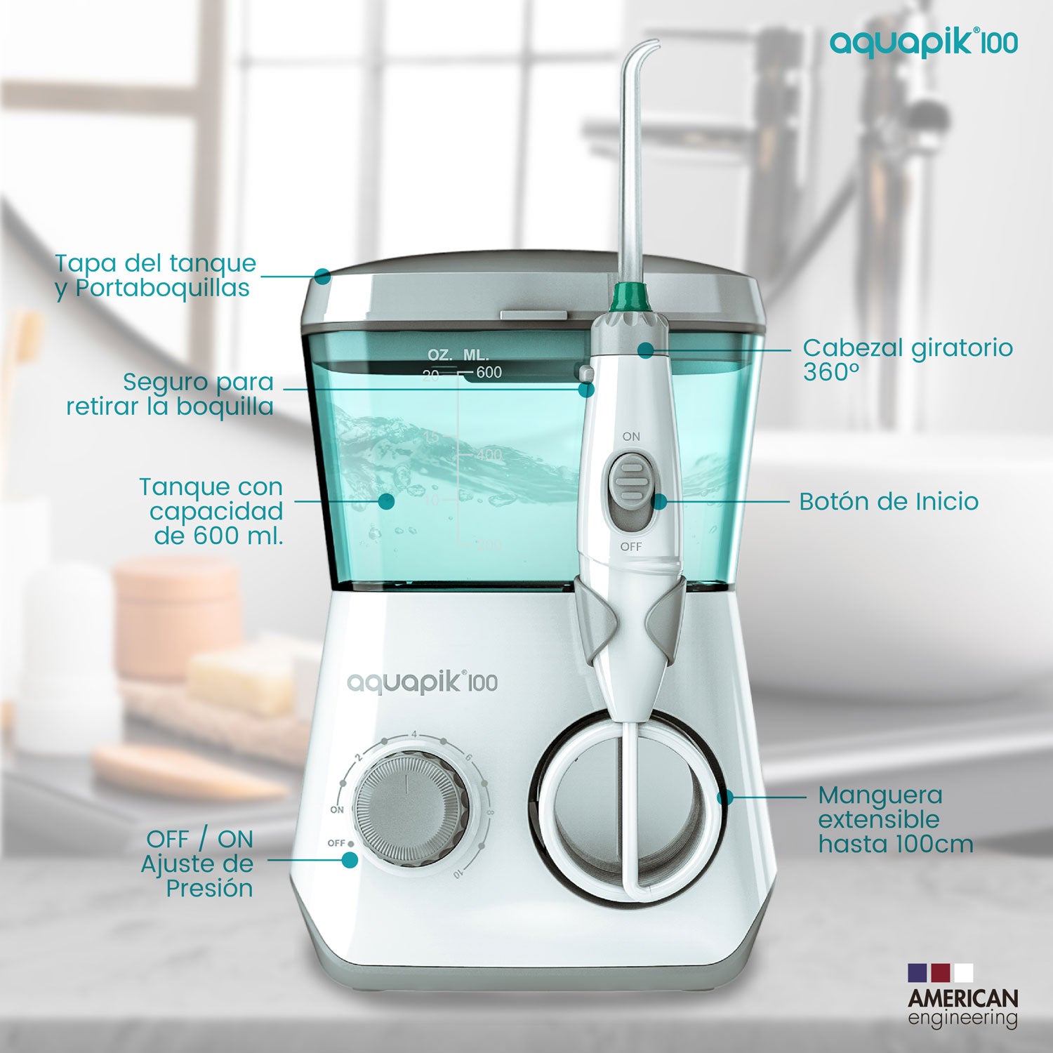 Irrigador Aquapik 100