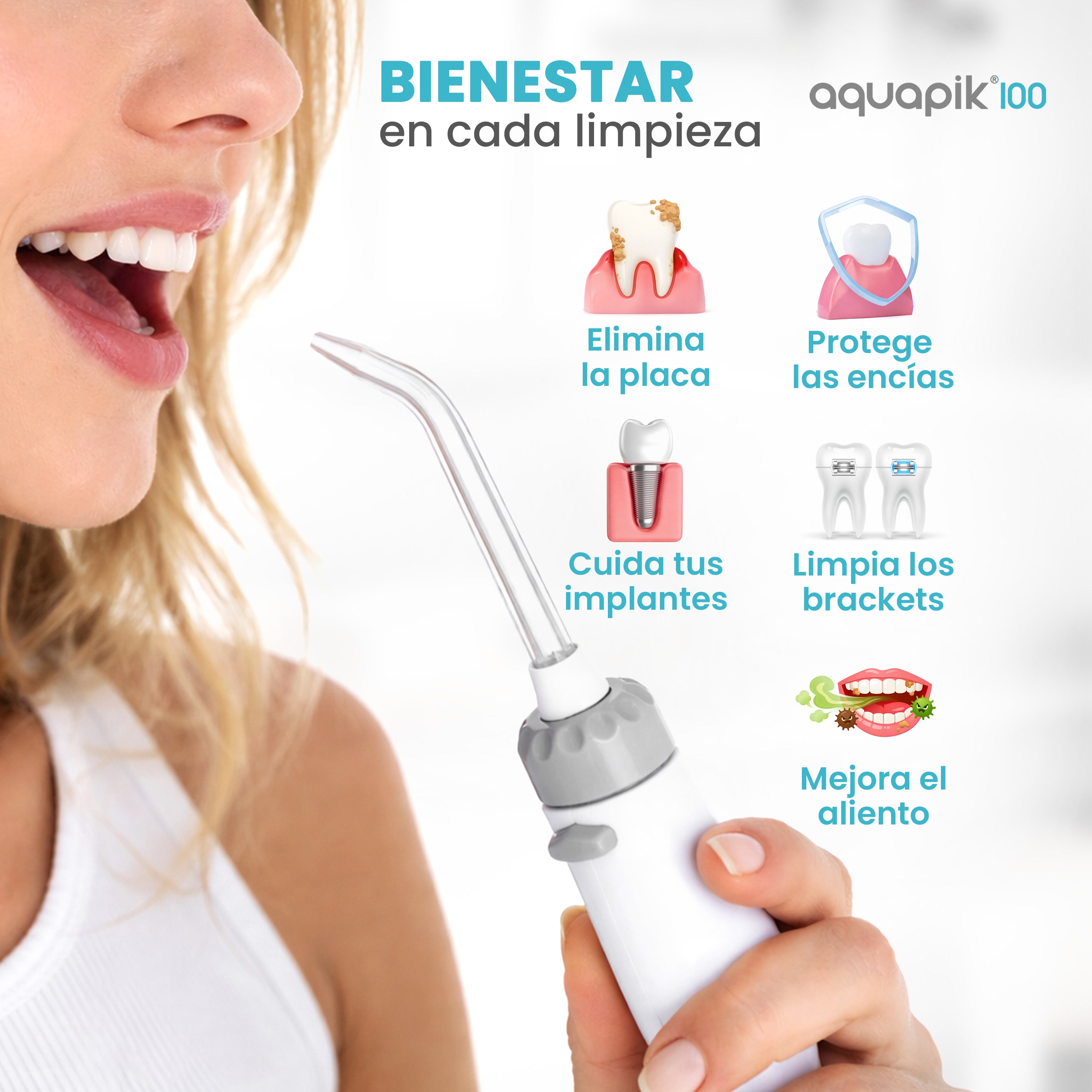 Irrigador Dental Aquapik 100