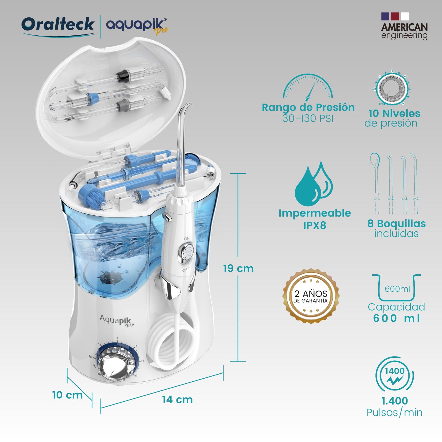Irrigador Aquapik PRO