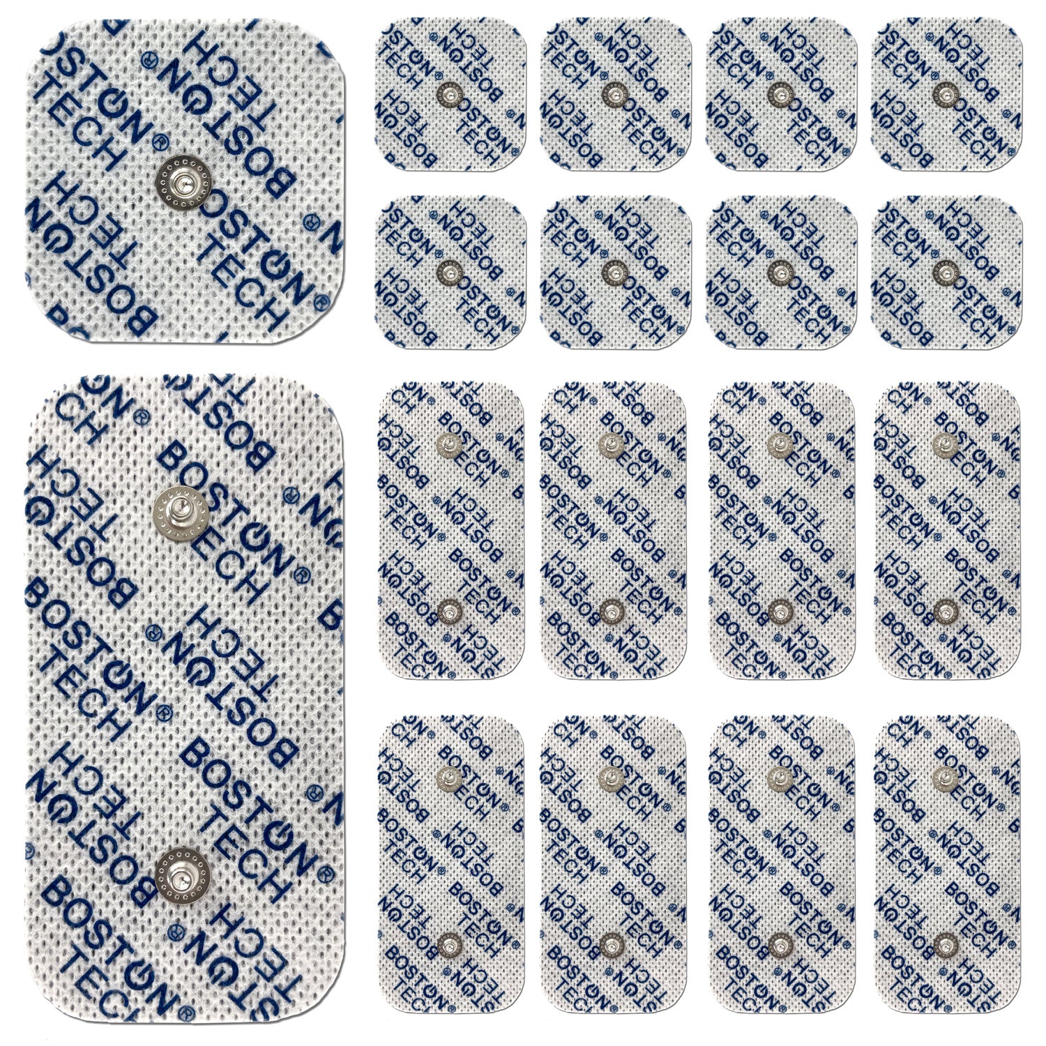 16 Electrodos Compatibles Compex (Mixtos)