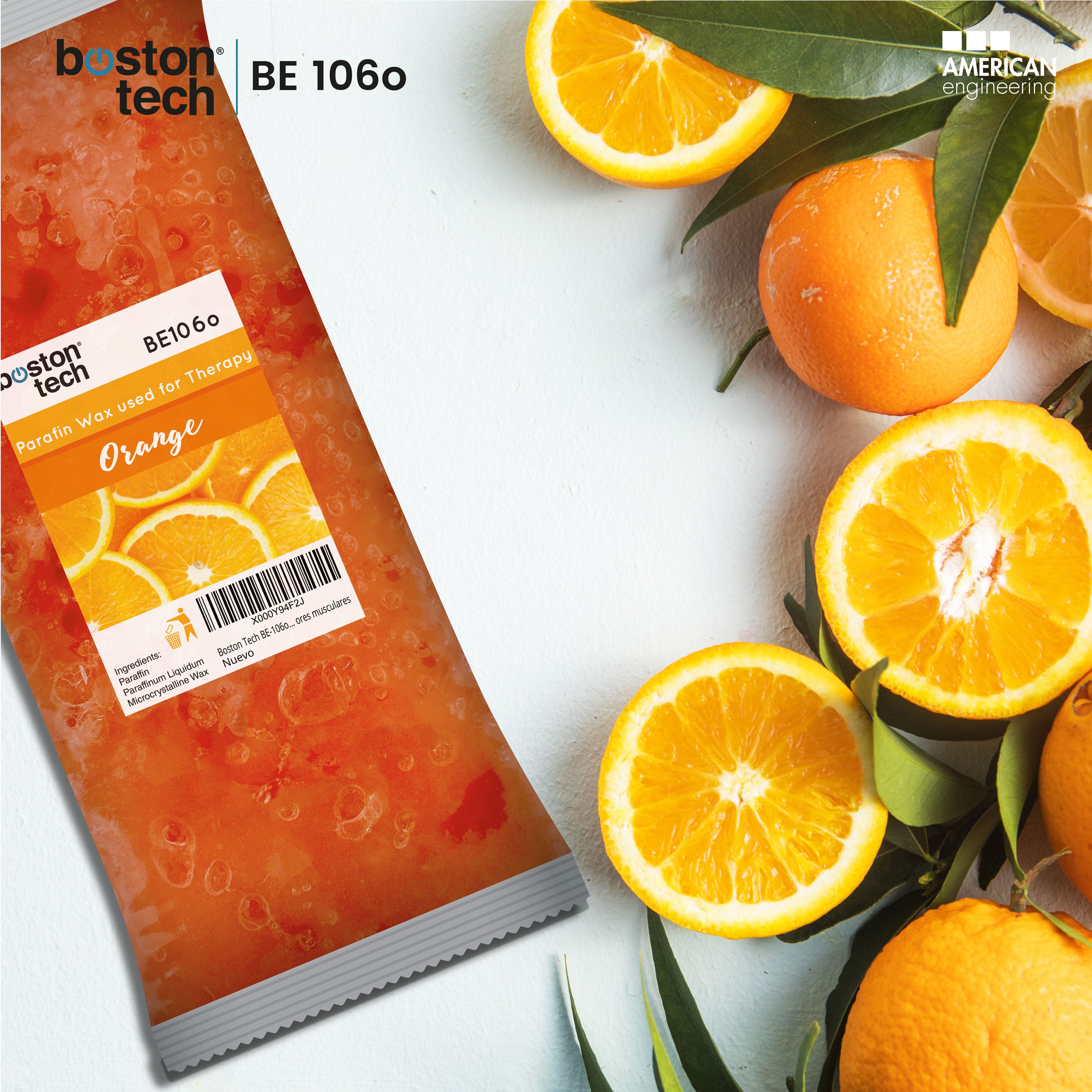 Cera de Parafina pura 3 Kg - BE106N (Naranja)