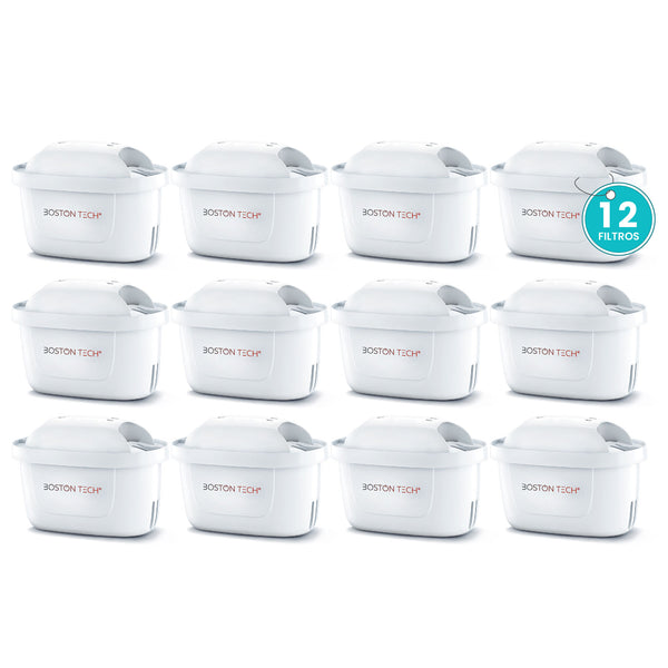 Filtros de agua HydroPure compatibles con Brita Maxtra · 12 cartuchos