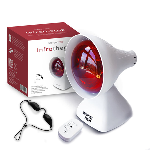 Lámpara de infrarrojos compacta Boston Tech WE122 · 200 W con temporizador