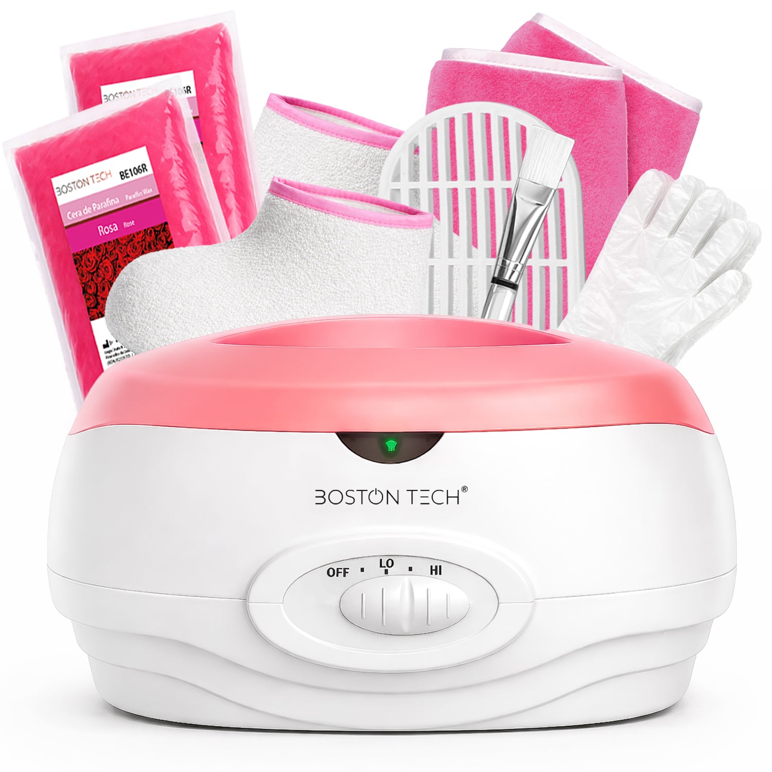 Baño de Parafina para Manos de Boston Tech