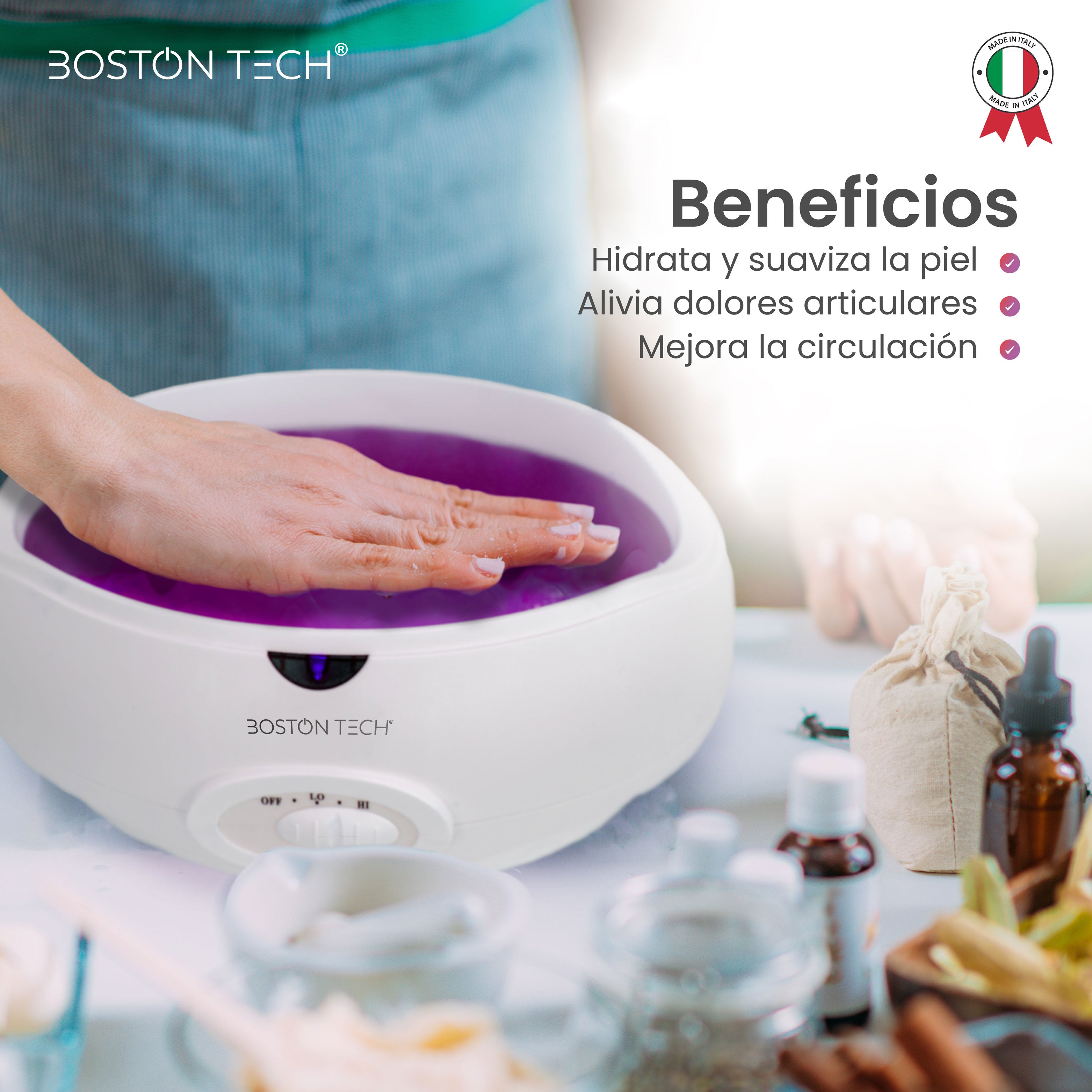 Parafina para Manos y Pies Boston Tech® Italiana