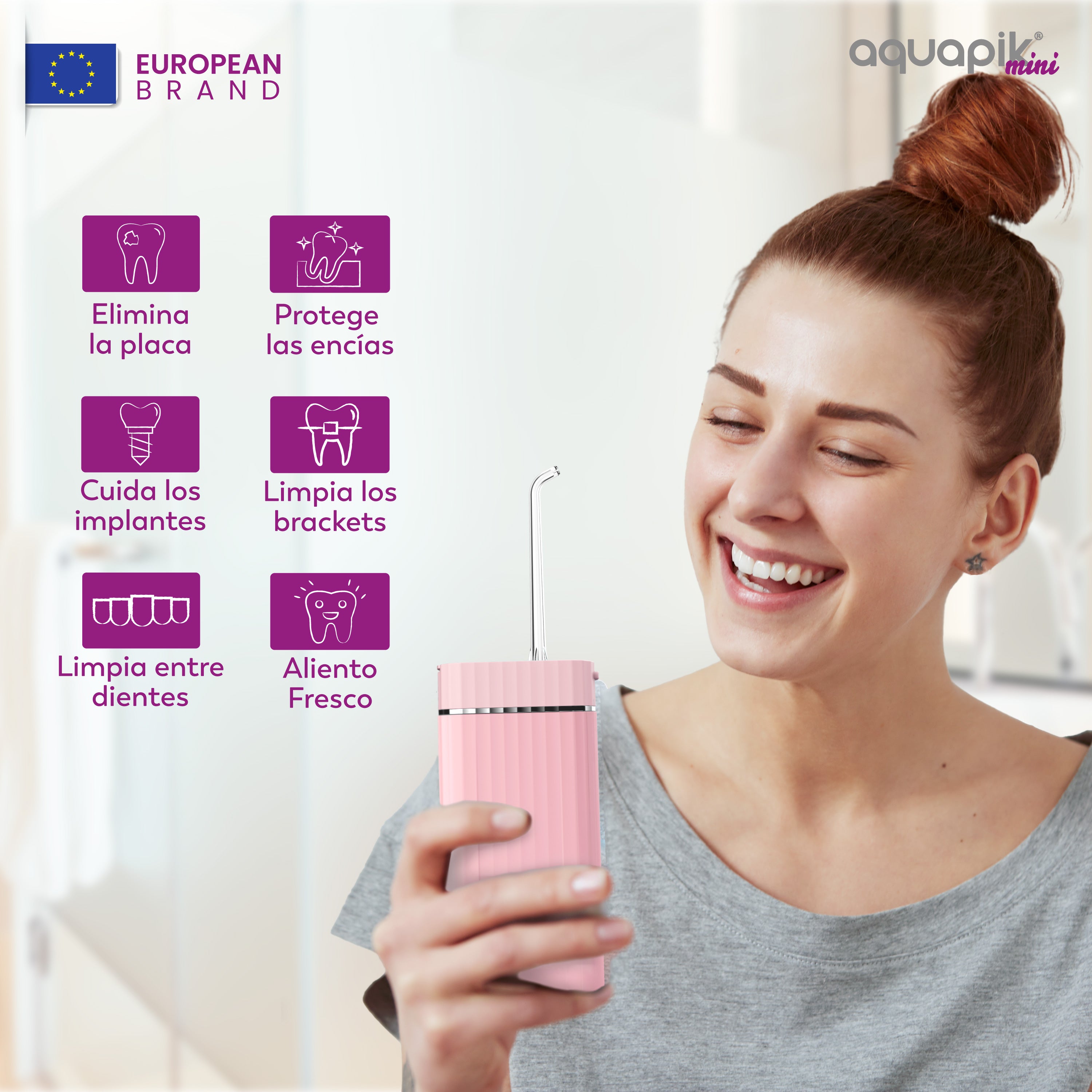 Irrigador Aquapik Mini Rosa