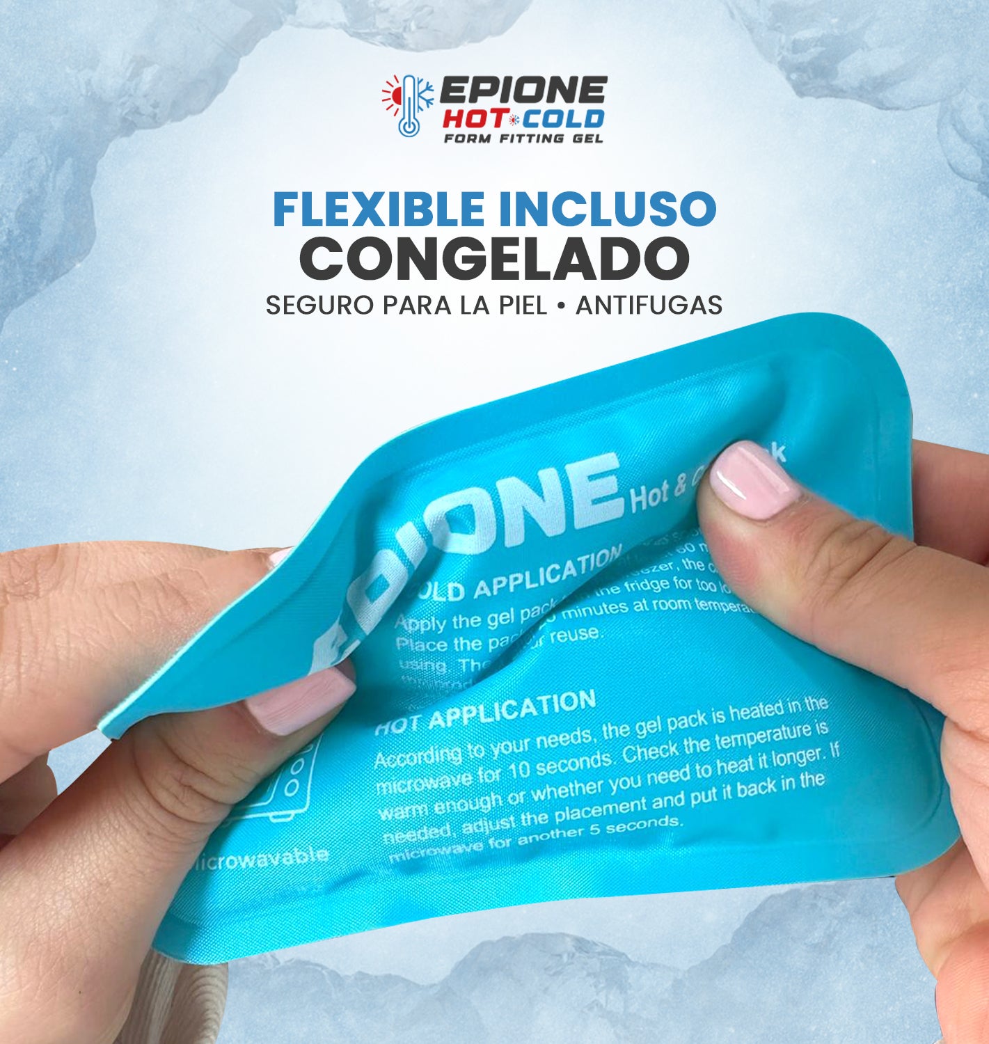 Mini Bolsas de Gel Frío y Calor Reutilizables (6 Uds) (11,5 x 8 cm) | Geles Rectangulares para Dolores, Hinchazón, Ojos Cansados, Muelas, Primeros Auxilios, Niños y Adultos