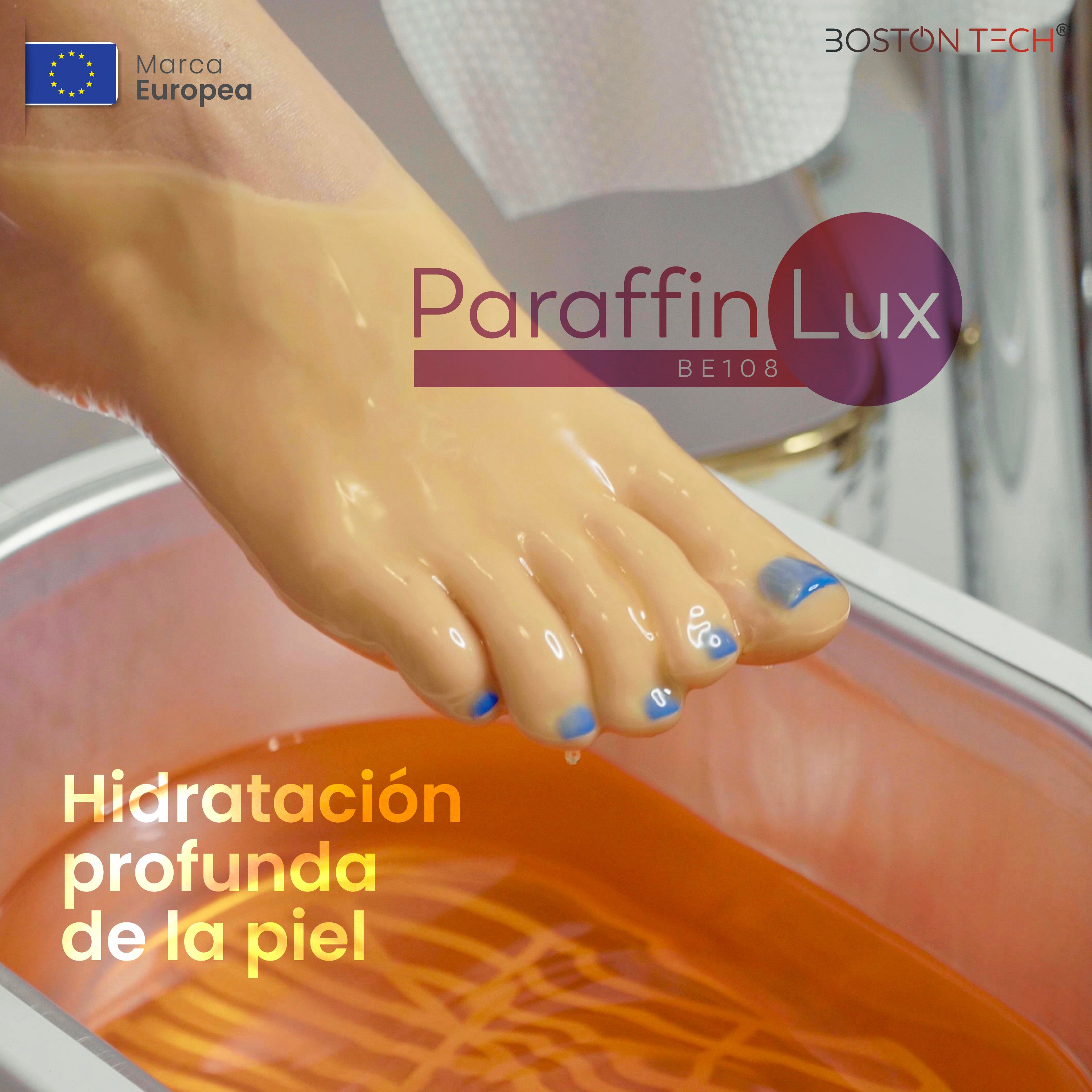 Baño de Parafina para tratemiendo de Artritis, Dolores Articulares y Piel Seca