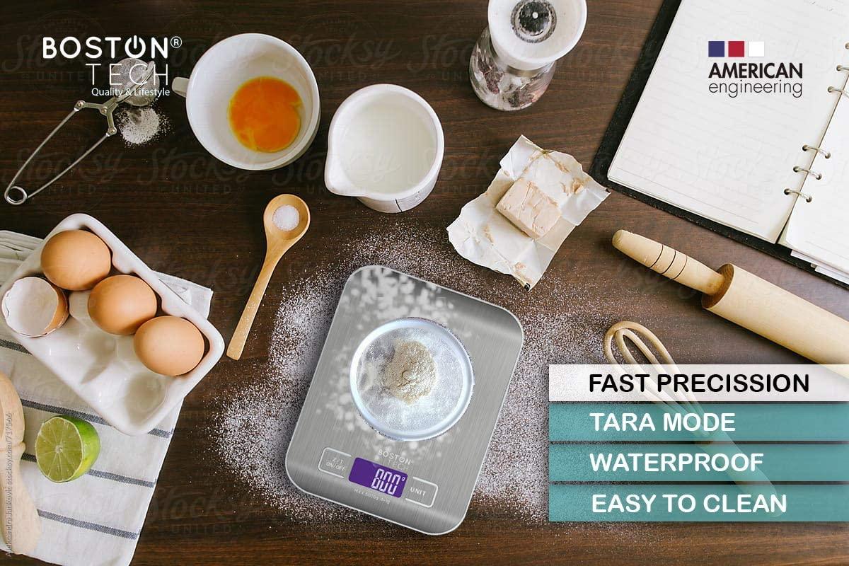 Báscula de Cocina Digital para Frutas y Alimentos - HK105 - Bostontechstore