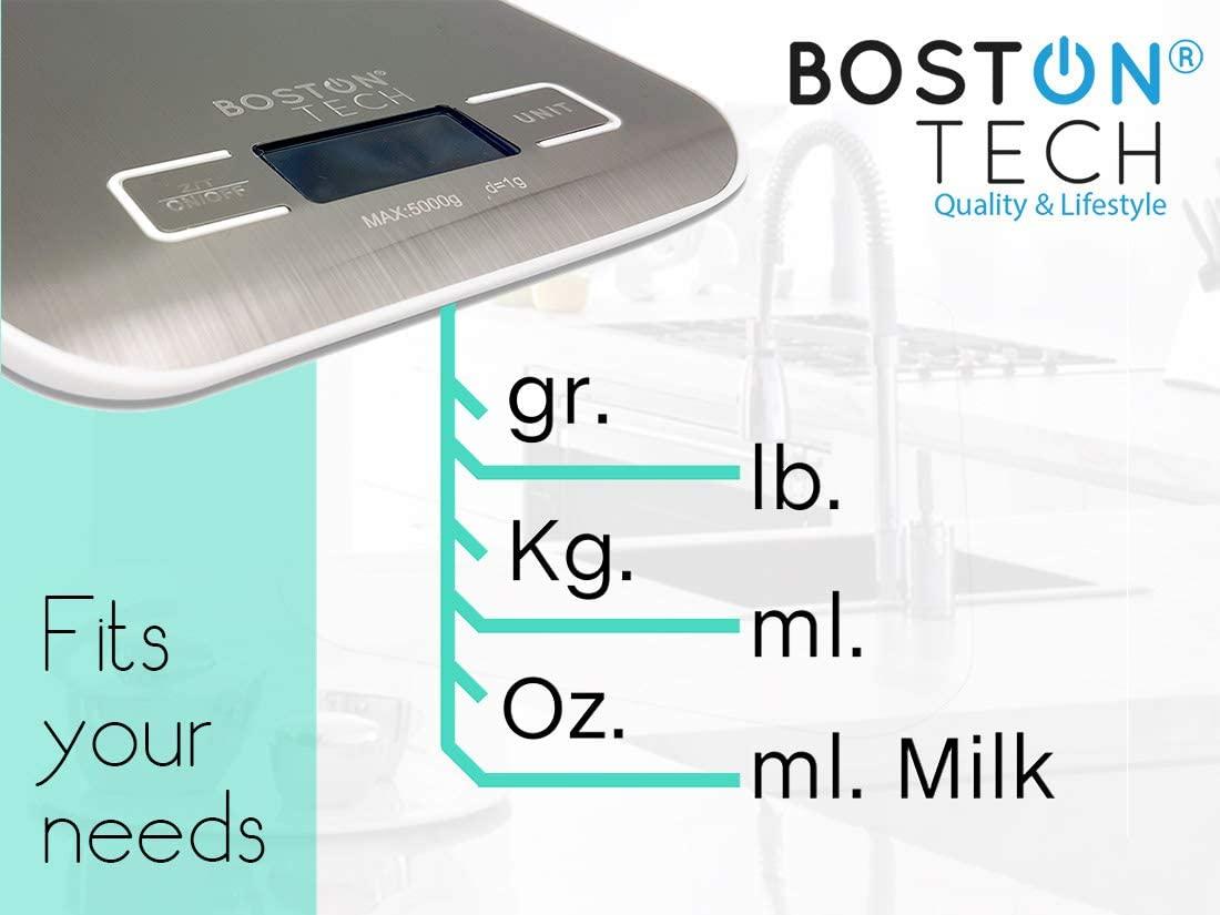 Báscula de Cocina Digital para Frutas y Alimentos - HK105 - Bostontechstore