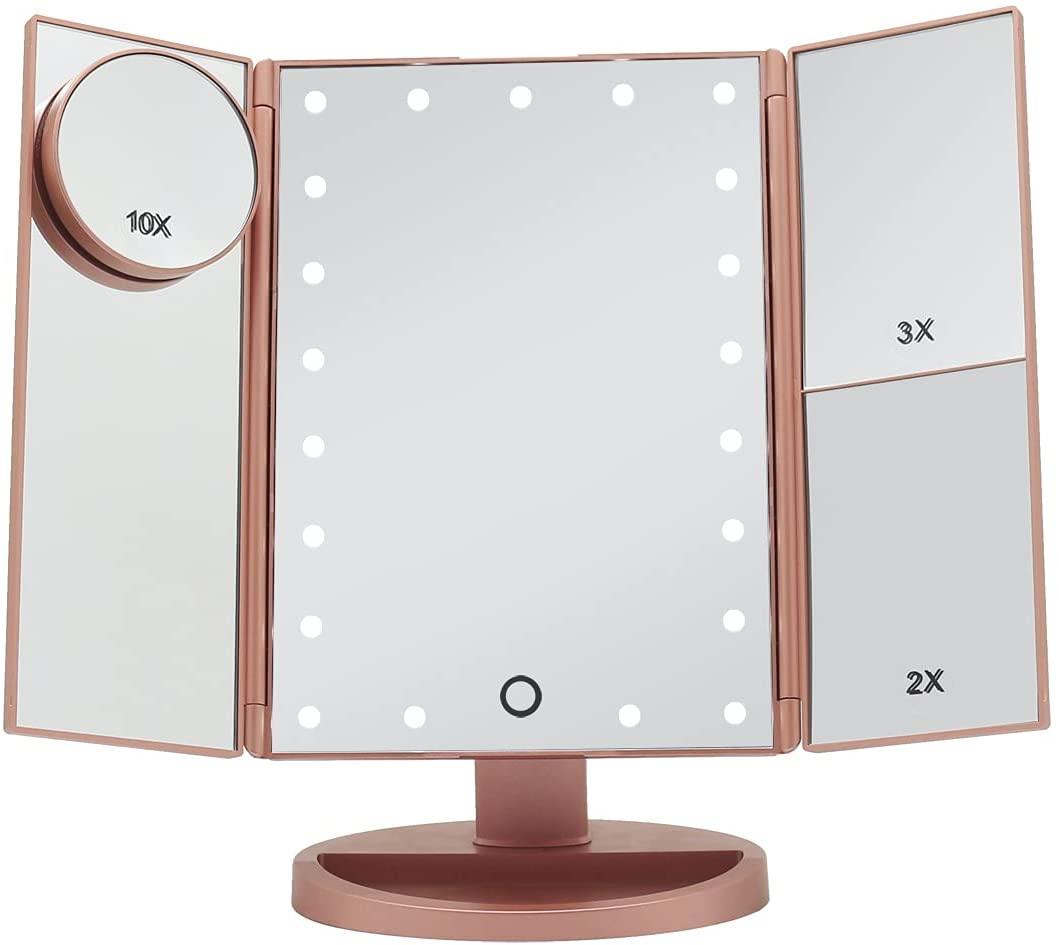 Espejo de Maquillaje con LED - BE104 - Bostontechstore