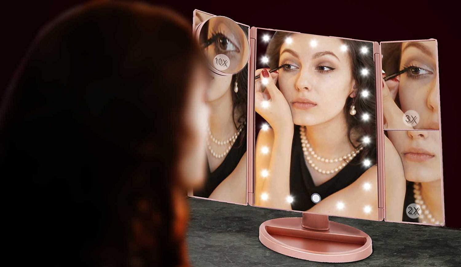 Espejo de Maquillaje con LED - BE104 - Bostontechstore