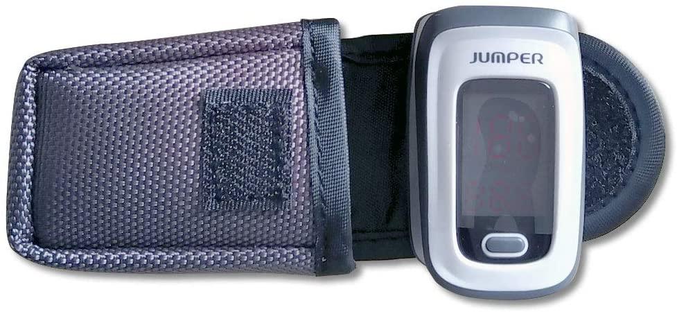 Pulsioxímetro Adulto Dedo + Funda Jax204 300 g - JUMPER - Bostontechstore